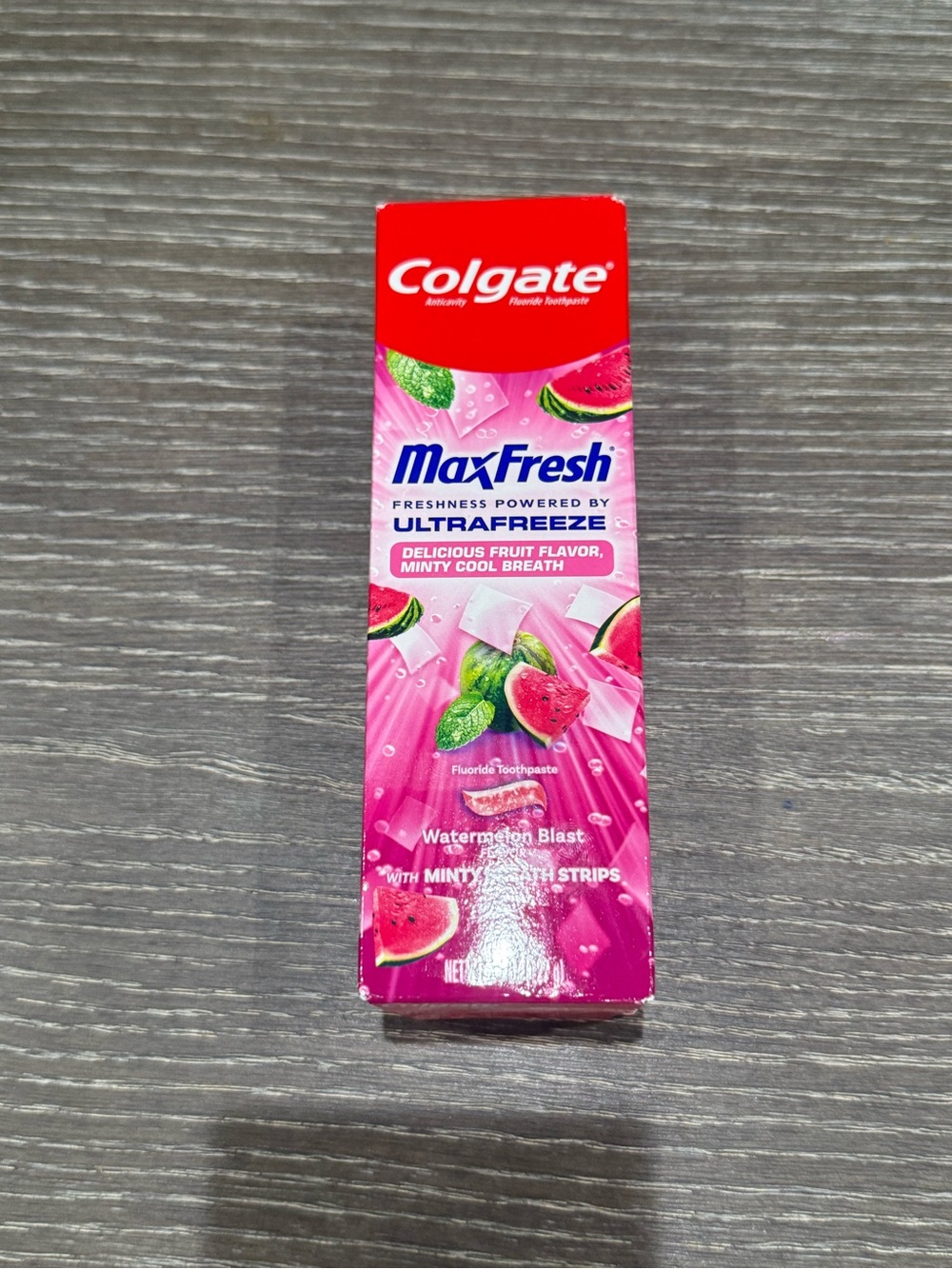 NWT Colgate MaxFresh Watermelon Blast Toothpaste
